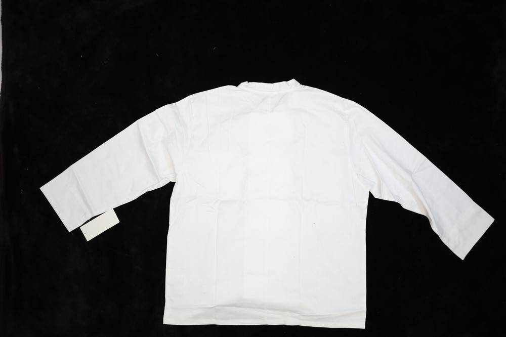 Chef Works Bordeaux Basic Chef Coat Jacket Button Down White Unisex XL