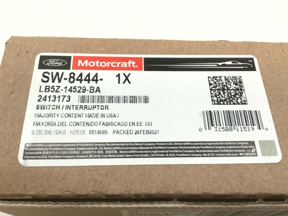 20-22 Ford Explorer LH Driver Side Master Window power folding Mirror Switch OEM