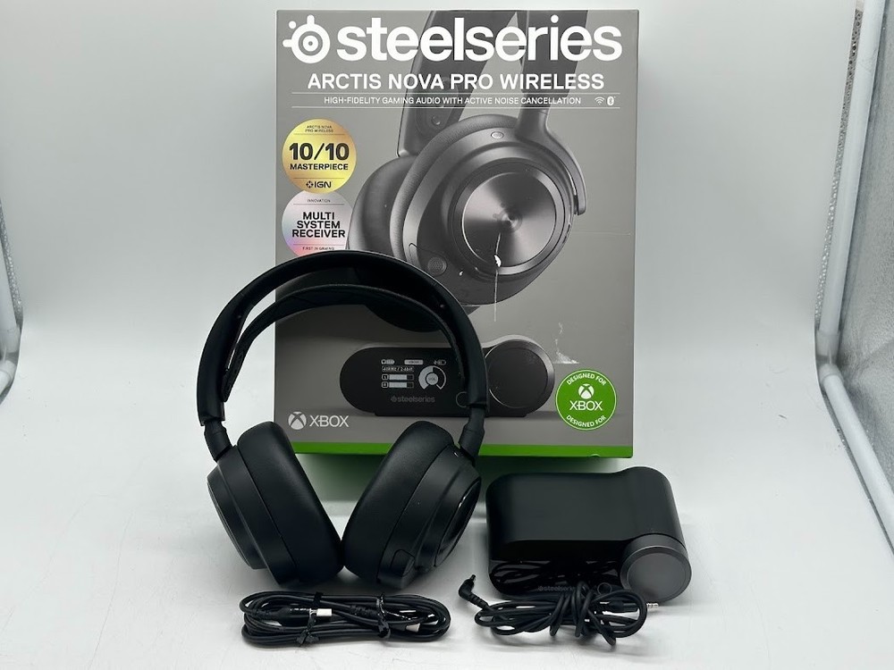 SteelSeries Arctis Nova Pro Wireless Over-Ear Gaming Headset for Xbox
