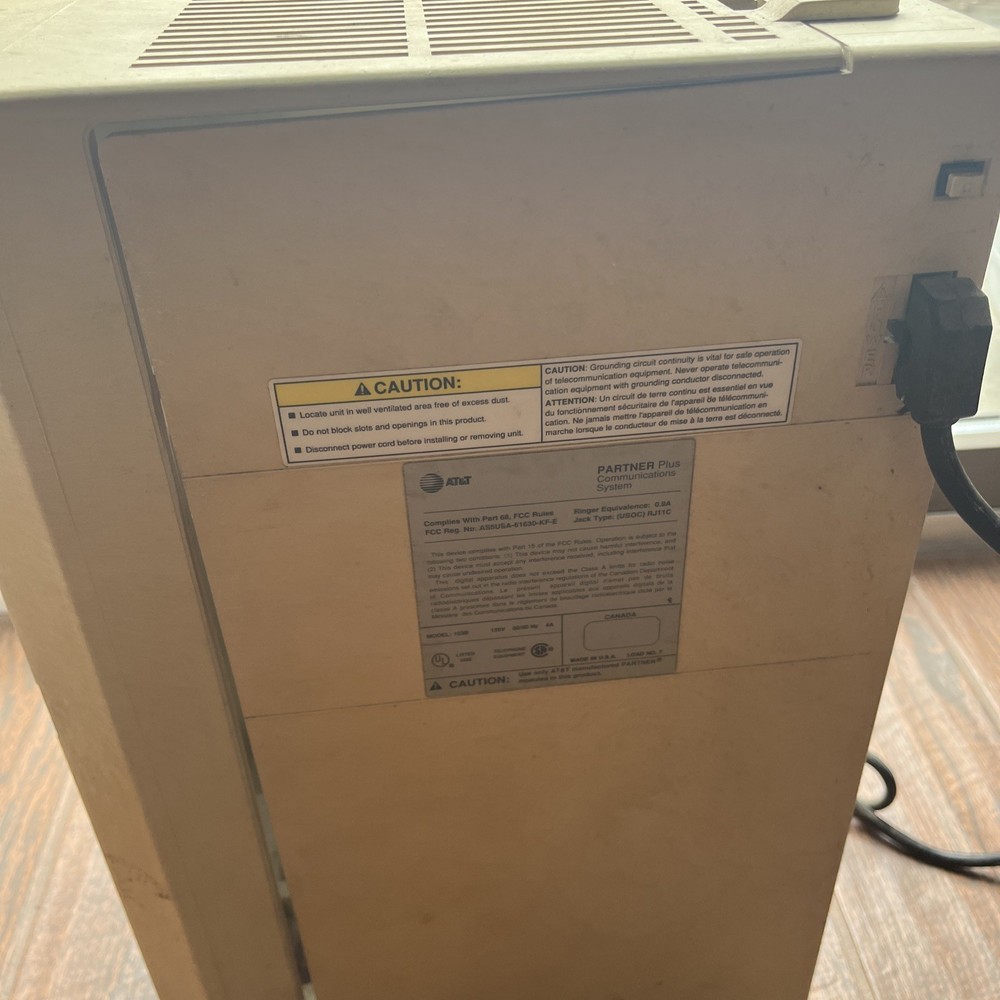 AT&T Partner Plus Communications System 103B Case - Free Shipping!