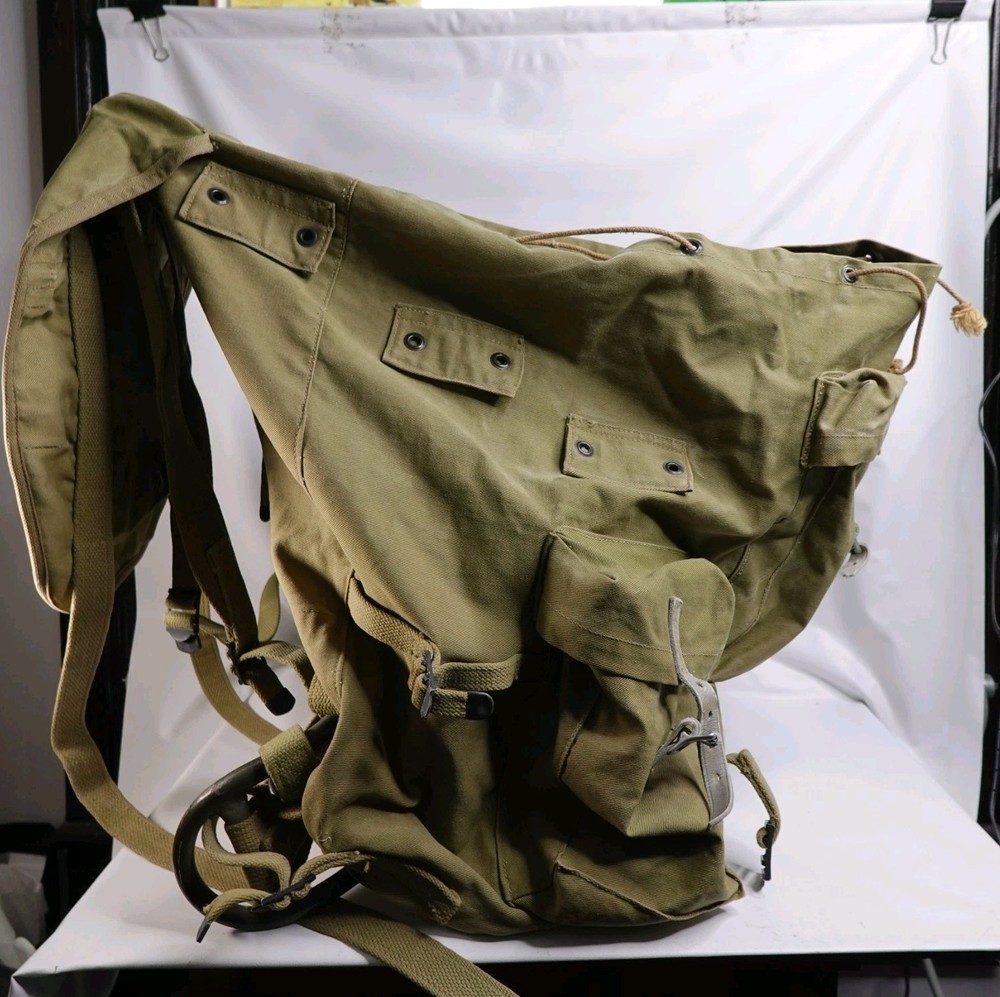WWII US Army M1942 Mountain Backpack Rucksack w/ Frame