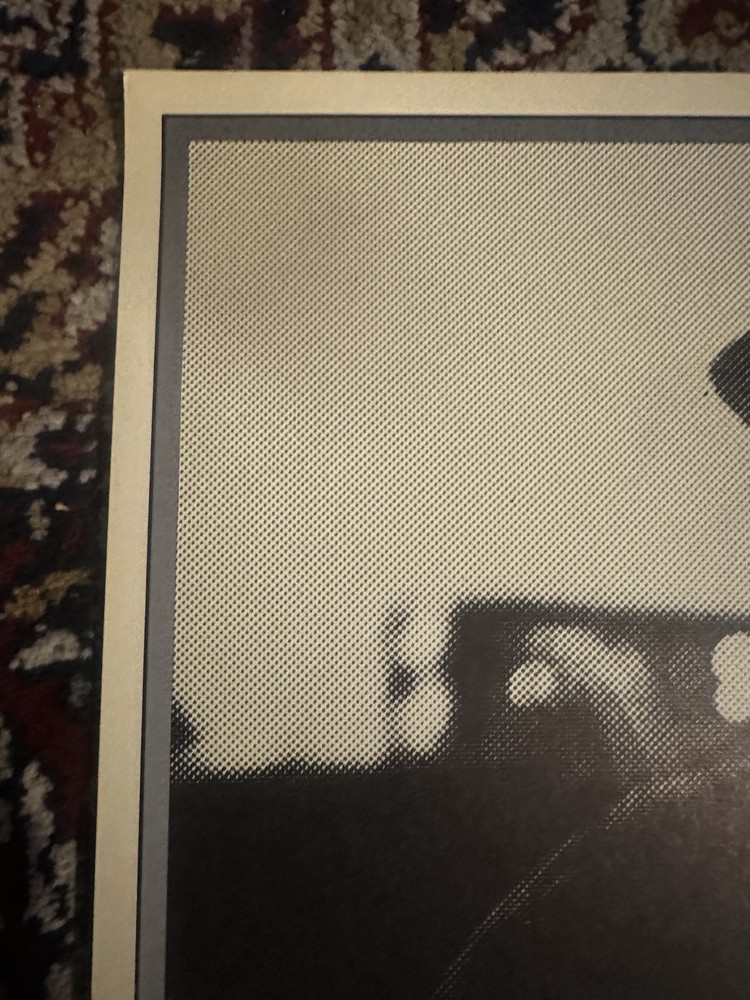 NEIL YOUNG 1978 WARNER BROS. PROMOTIONAL CONCERT POSTER ORIGINAL