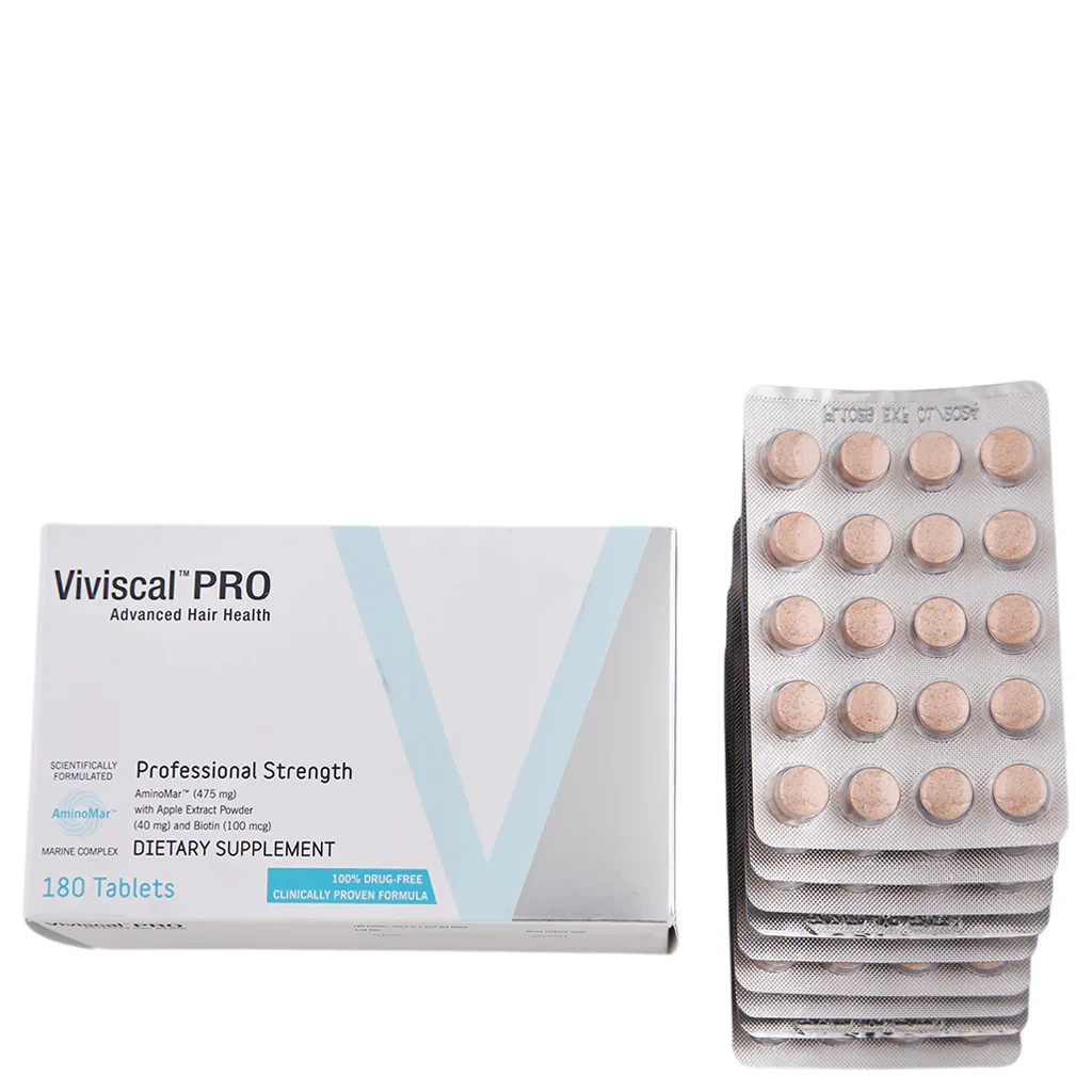 VIVISCAL PRO - Professional Hair Growth Tablets 180 Exp. 12/2027