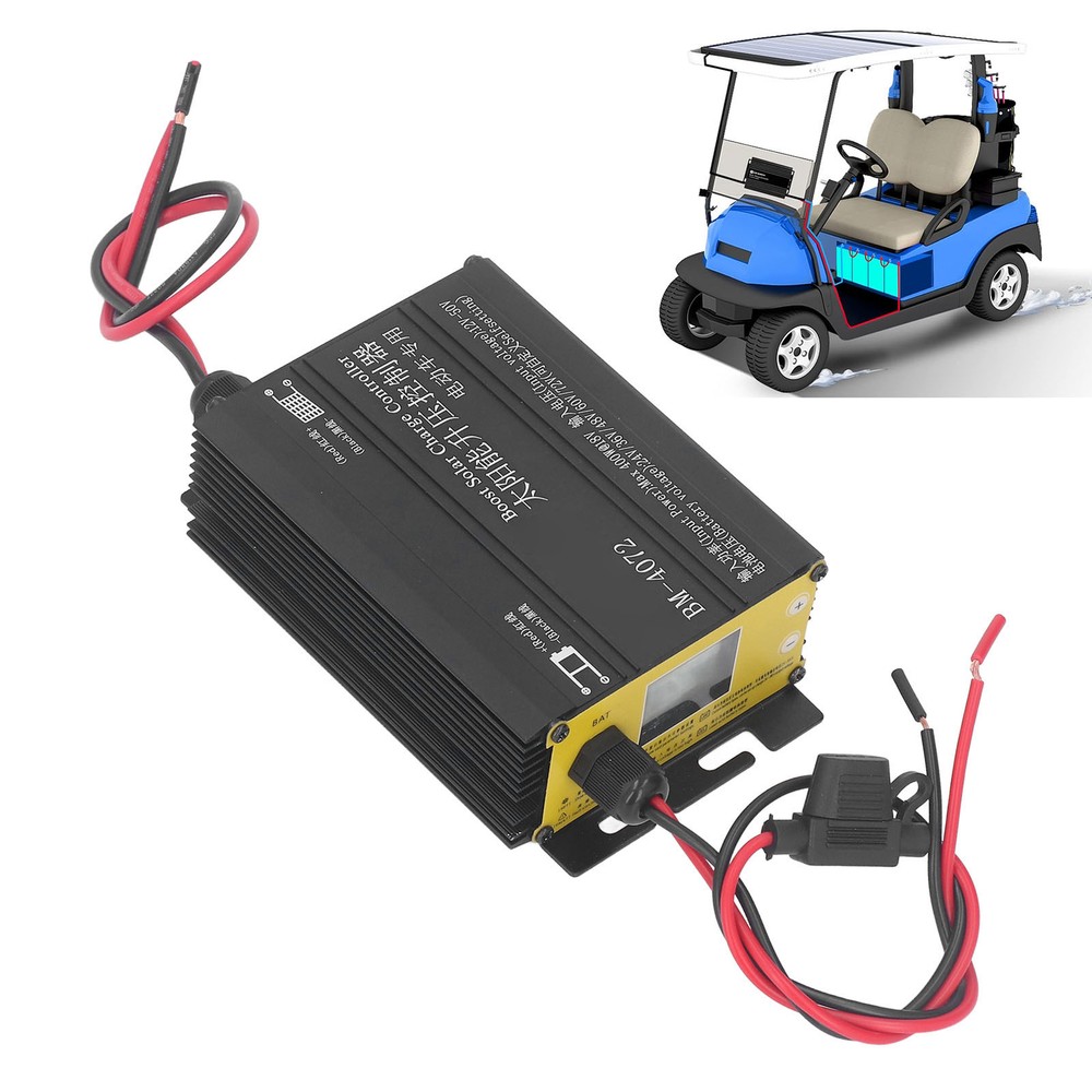 MPPT Solar Boost Controller Solar Panel Regulator For 24V 36V 48V 60V LLI