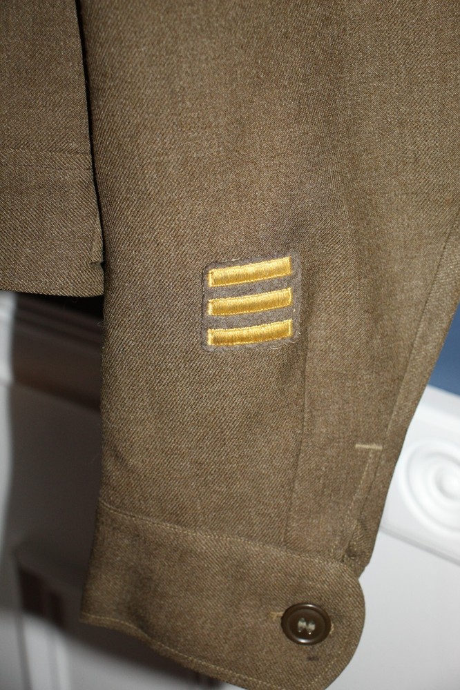 Original Early Post WW2 U.S. AAF Training Cmd. & 8th Army Patched Medic's Jacket