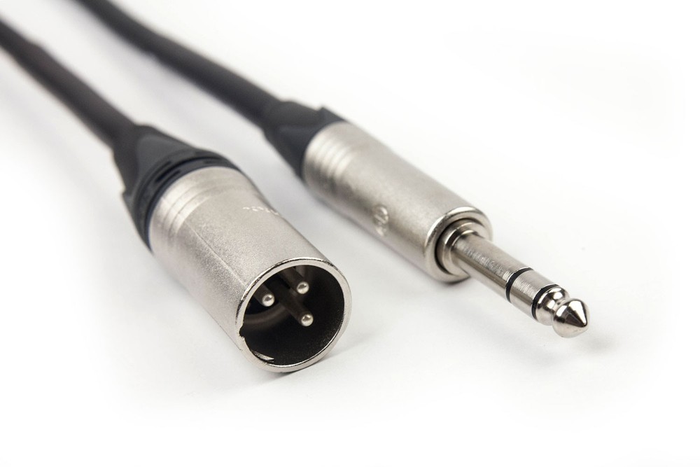 Vintage King Project Studio Patch TRS - XLRM - 15'