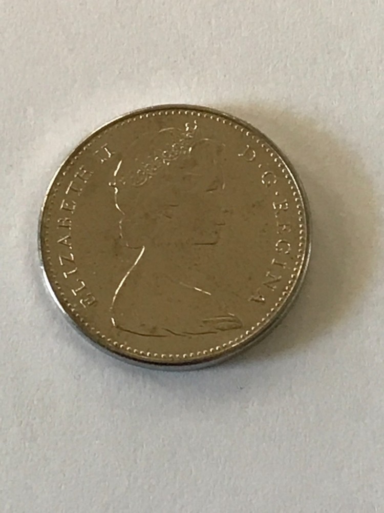Canada 5c QE II 1967 Centennial Five Cent Coin BU