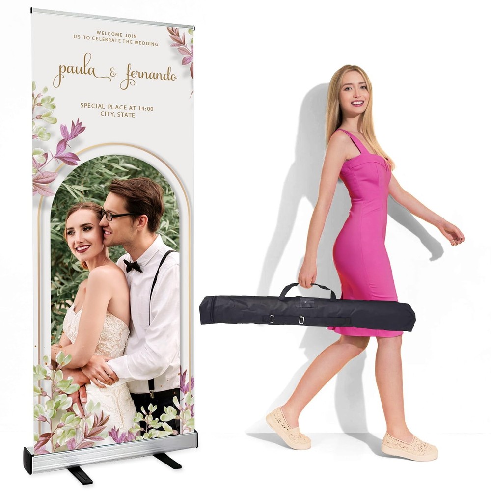 Custom Retractable Banner Stand with Print