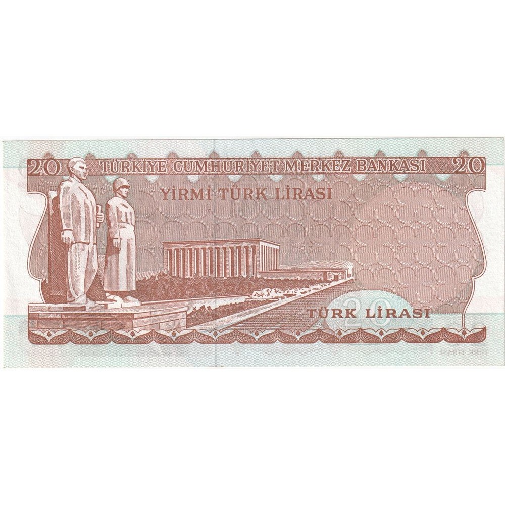 [#1296186] Turkey, 20 Lira, UNC