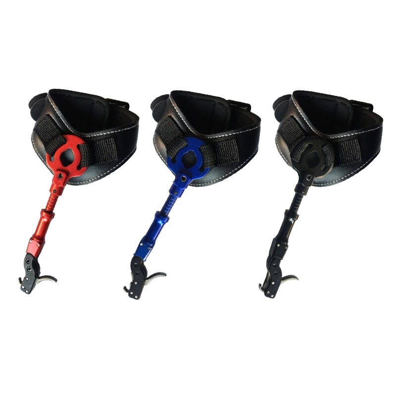 Archery Compound Bow Release Caliper Aid Strap Shooting for Arrow Trigger Wristb