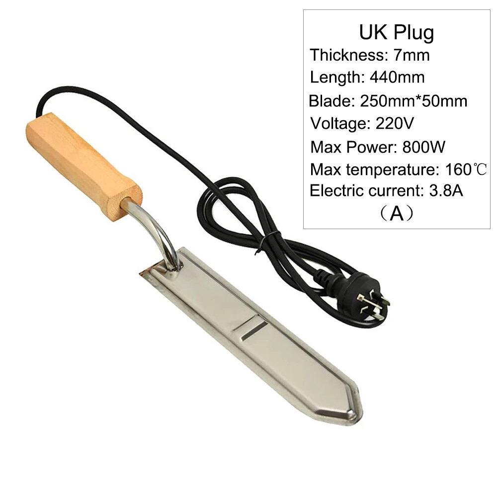 Heating Electric Bee Honey Knife Cutter Temperature Control Uncapping Scraper