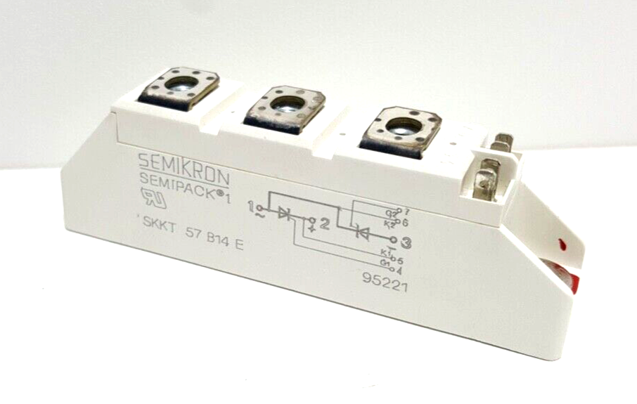 SEMIKRON SKKT57B14E THYRISTOR MODULE , SKKT 57 B14E