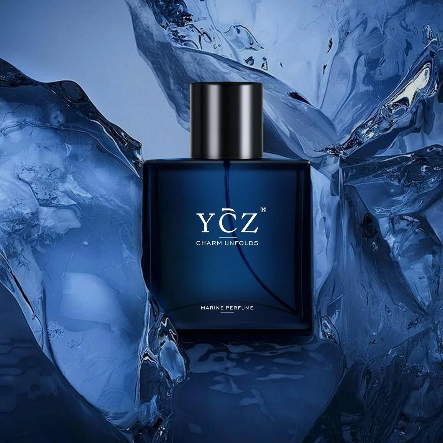 Ycz Charm Unfolds Marine Perfume for Men Long Lasting Fragrance 1.7oz(50ml)
