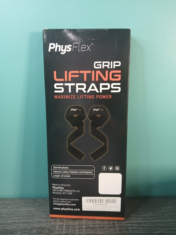 Padded Wrist Support Grip Lifting Straps