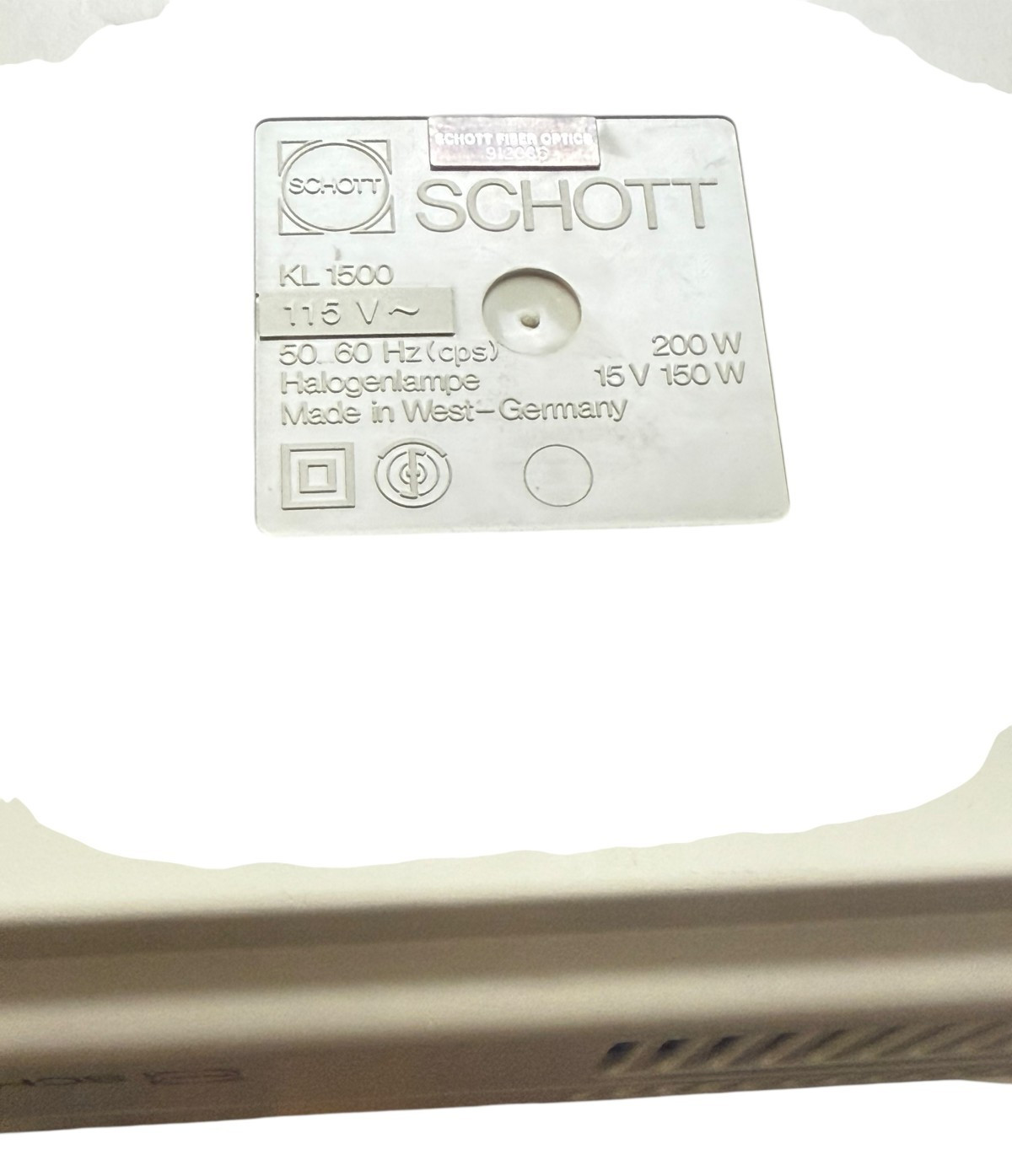 KL150 Schott Leica Fiber Optic Halogen Light Source Microscope Illuminator