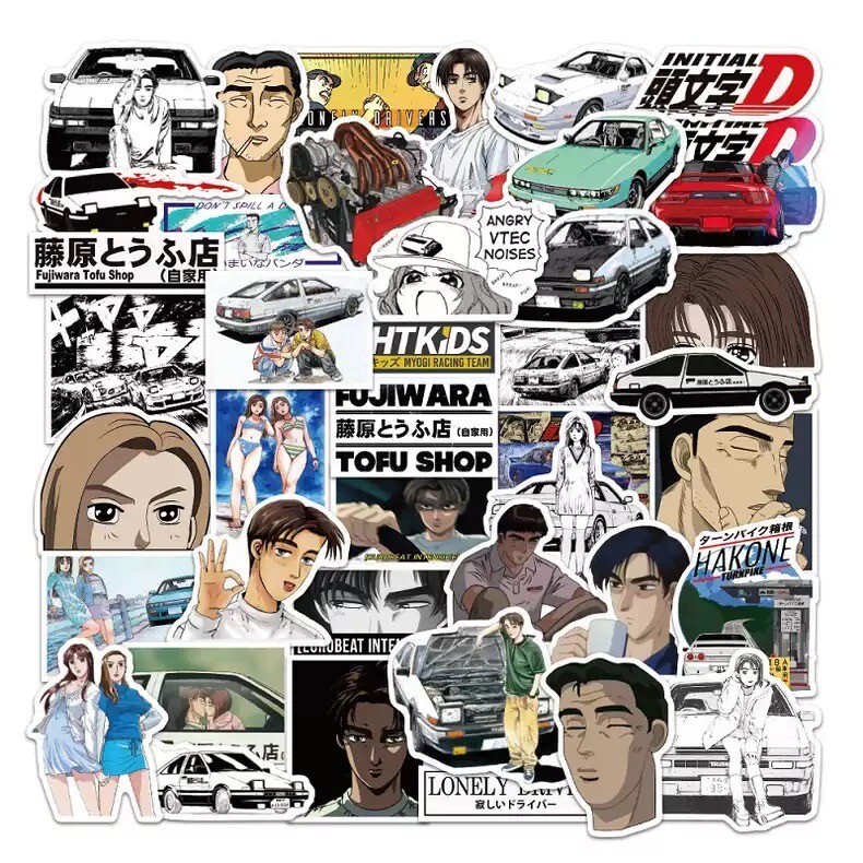Initial D Stickers