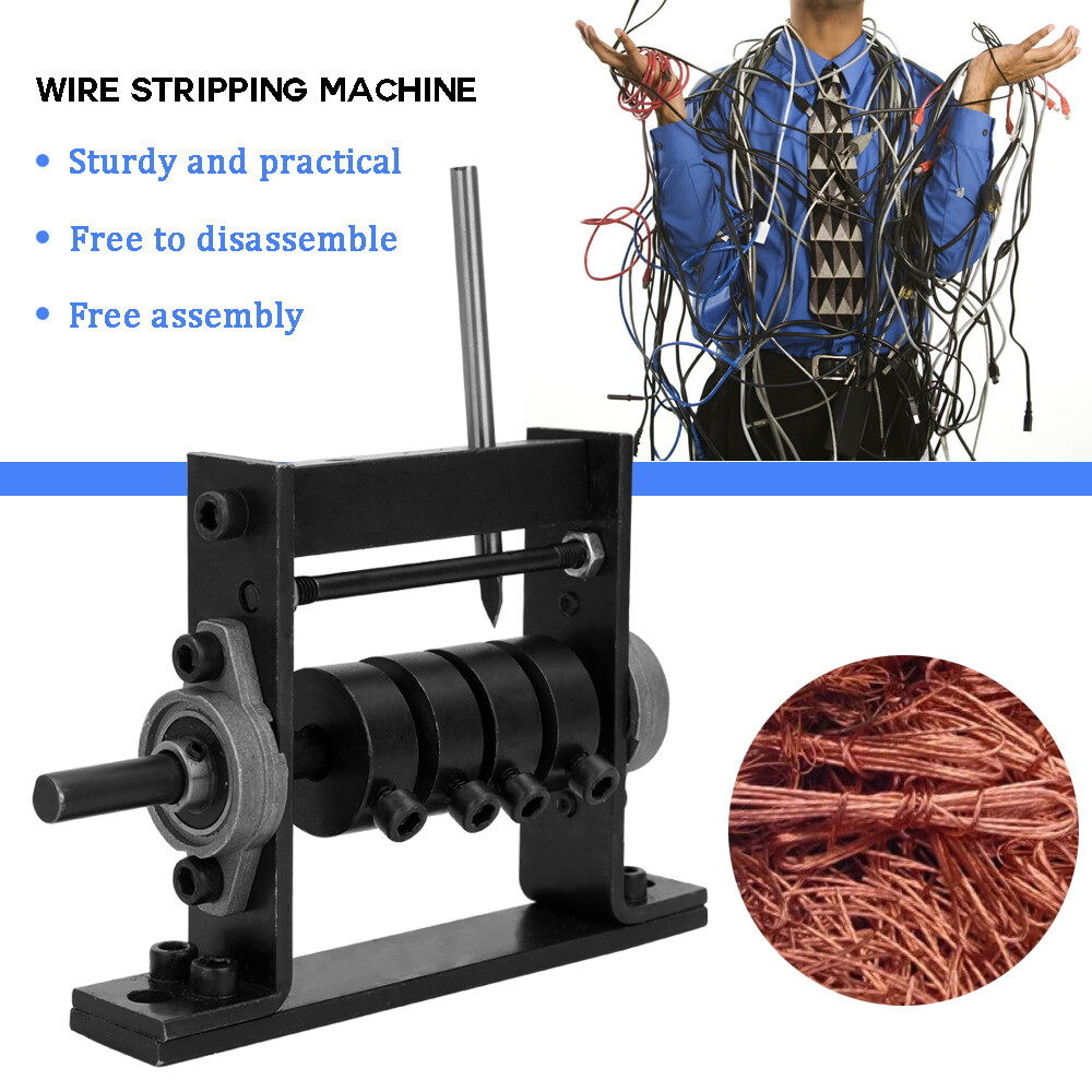 Manual Portable Wire Stripping Machine Scrap Cable Peeling Machine Stripper Tool