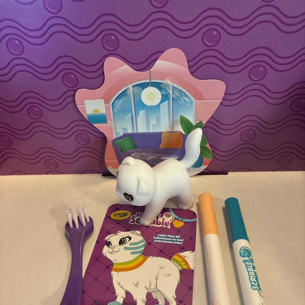 Crayola Scribble Scrubbies Pets Washable New In Box Sean