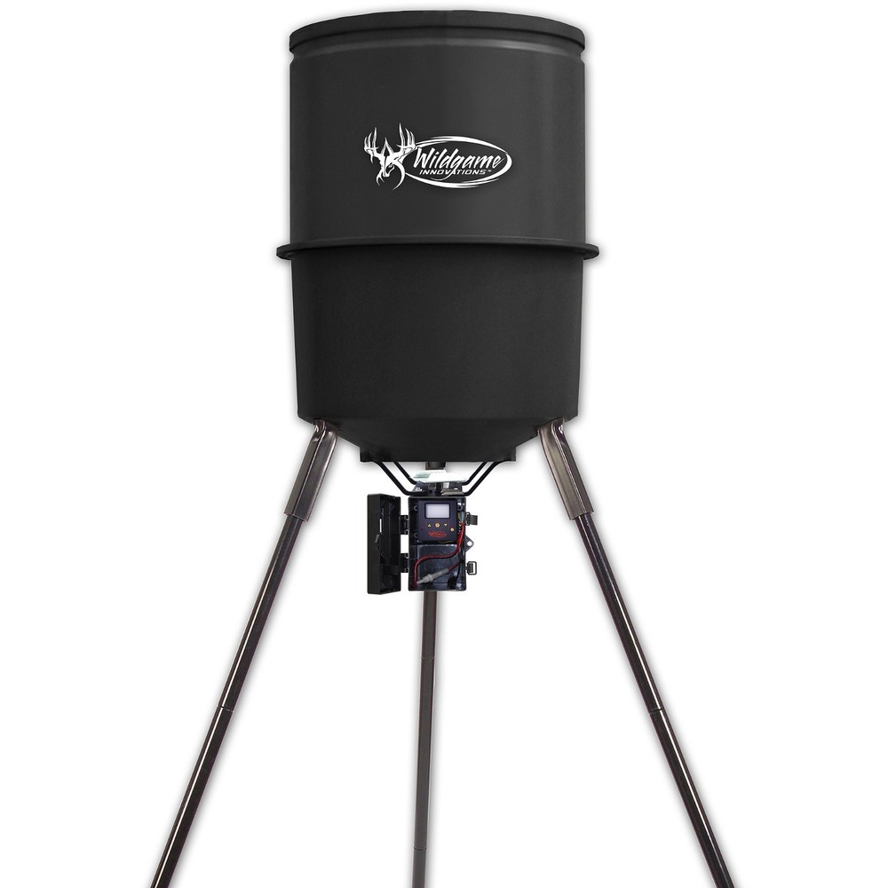 WILDGAME INNOVATIONS Quick-Set 225 lb Game Feeder with Digital Timer | Durable T