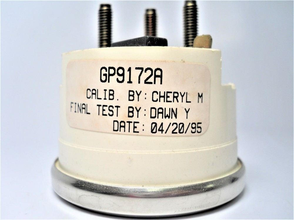 Faria GP9172A 2" White Marine Engine Motor Temperature Gauge