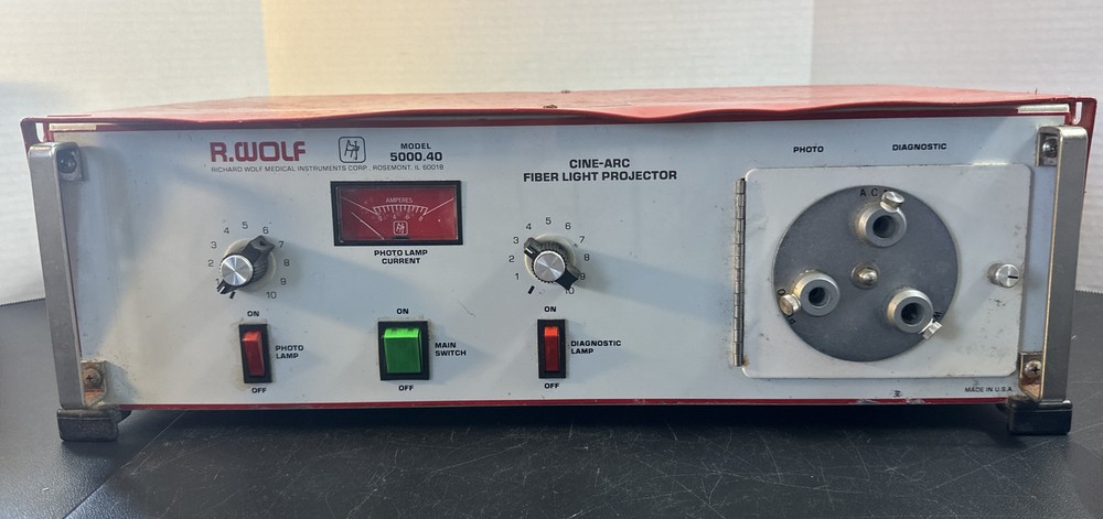 R. Wolf Cine-Arc Fiberlight Projector 5000.40 (untested)