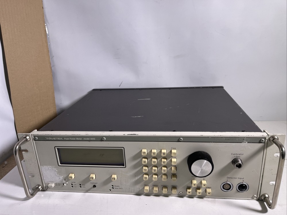 AS-IS WAVETEK 8502 PEAK POWER METER