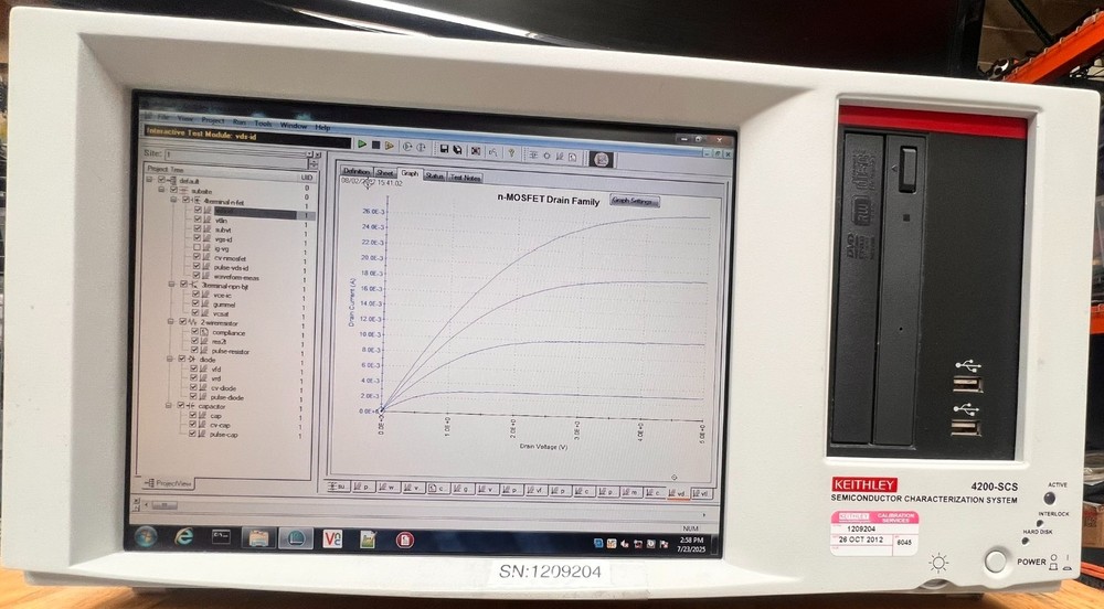 Keithley 4200-SCS Parameter Analyzer 4 SMU & 4225 RPM 4200 PreAmp Loaded Unit