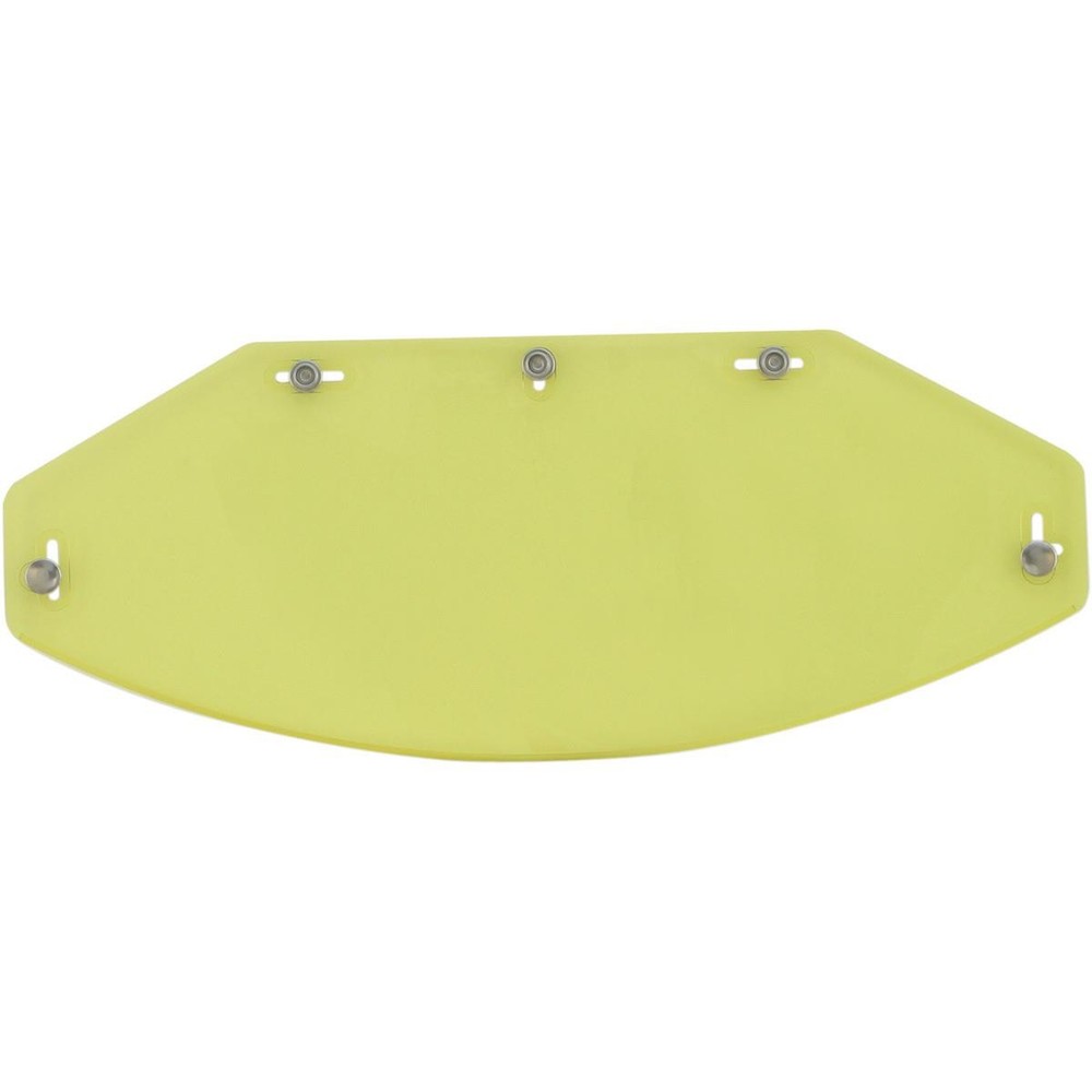 AFX Flat Five-Snap Shield - Yellow - 0131-0074
