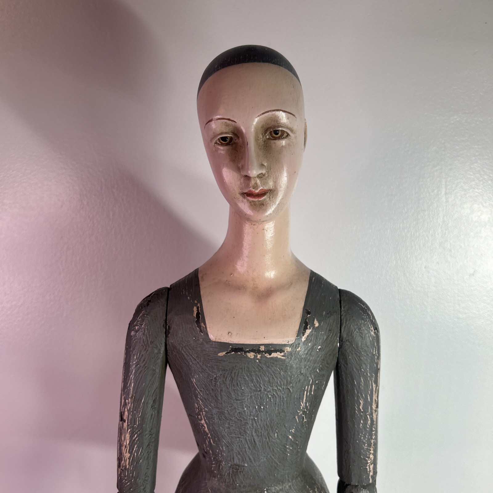 Vintage SANTOS CAGE DOLL 30 3/4 inch