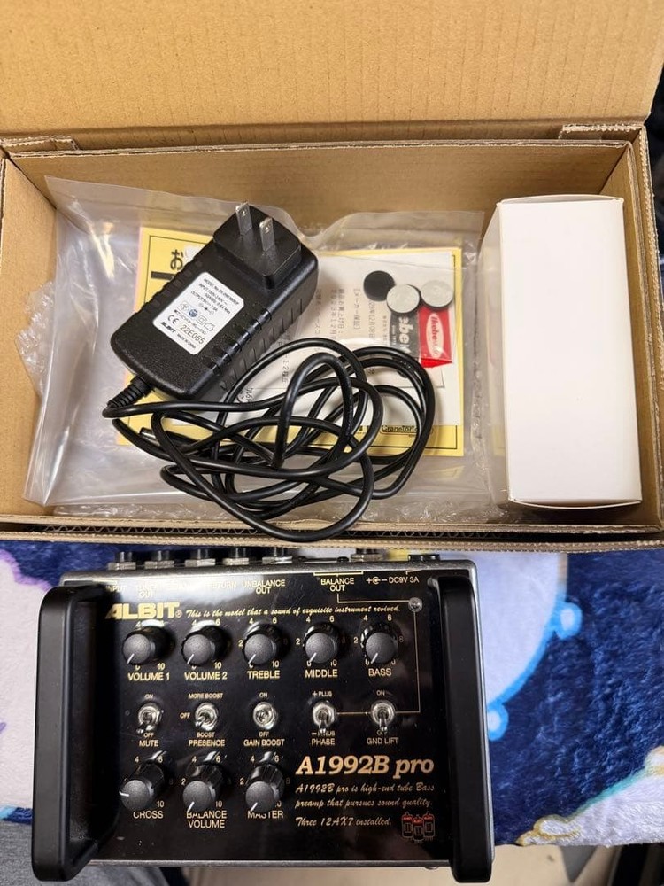 ! ALBIT A1992B pro bass prelifier