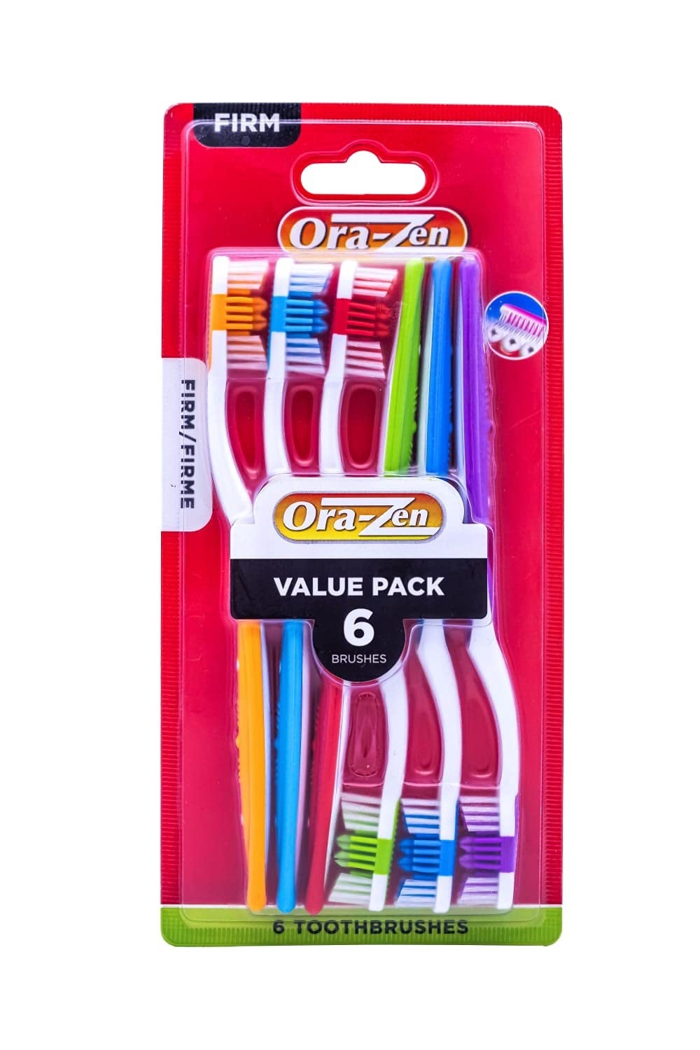 Orazen Extra Hard and Firm Bristle Adult Toothbrush 12-Count