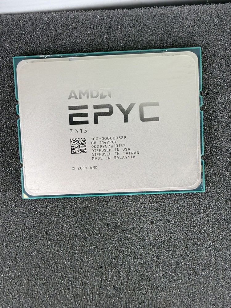 AMD EPYC 7313 100-000000329 16-Core 3.0GHz SP3 Server Processor UNLOCKED