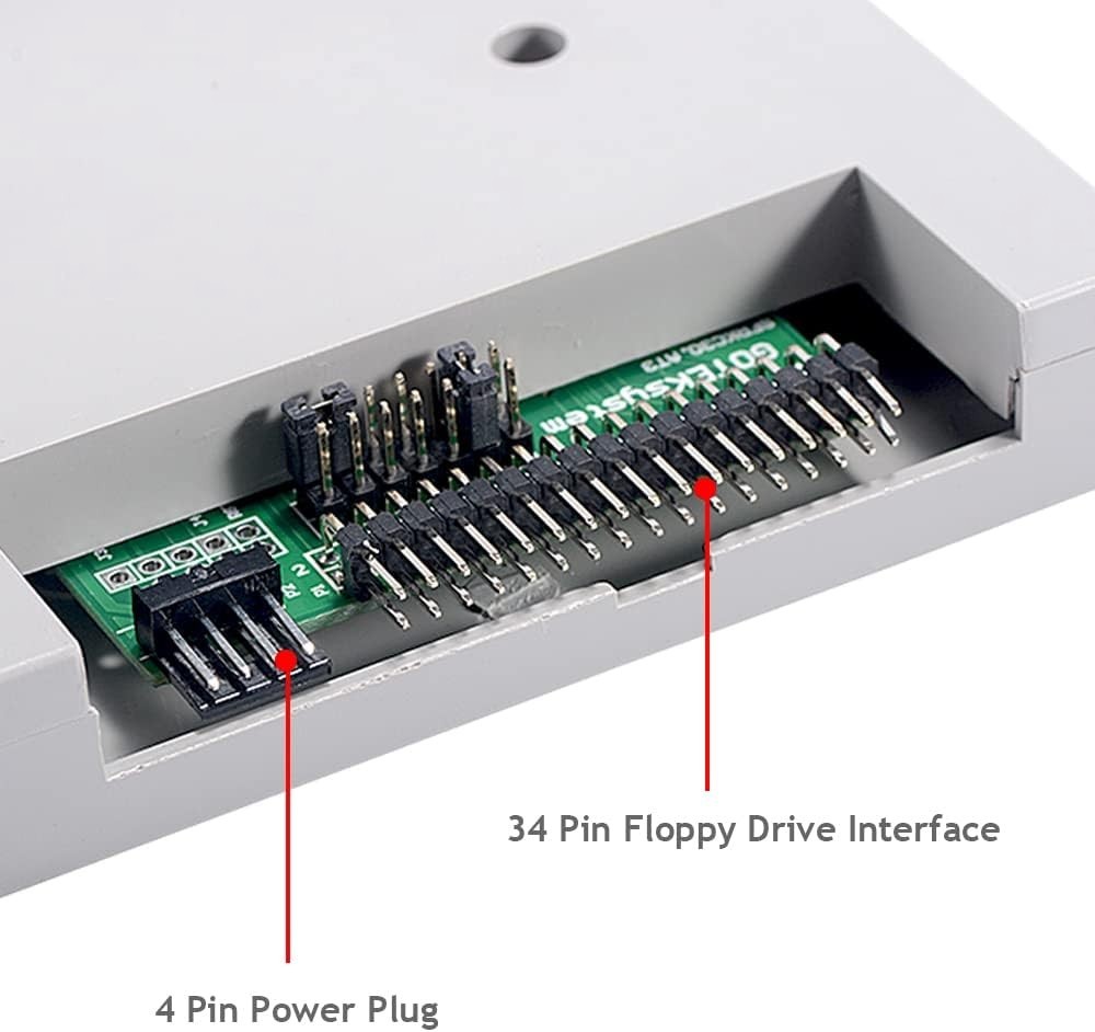 Compact 1.44MB USB Emulator for 3.5 Inch Floppy Drives - Efficient Data Transfer