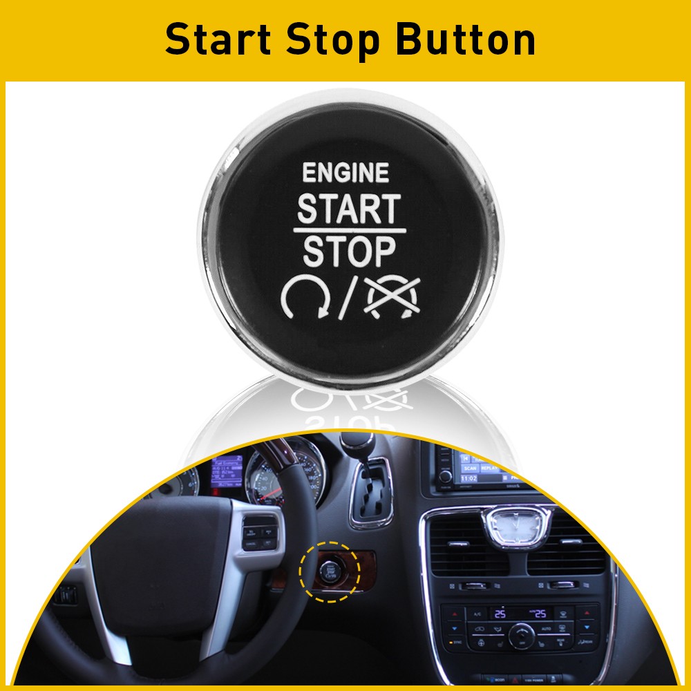 For 2011-2016 Dodge Grand Caravan Ignition Start Stop Push Button Accessories US