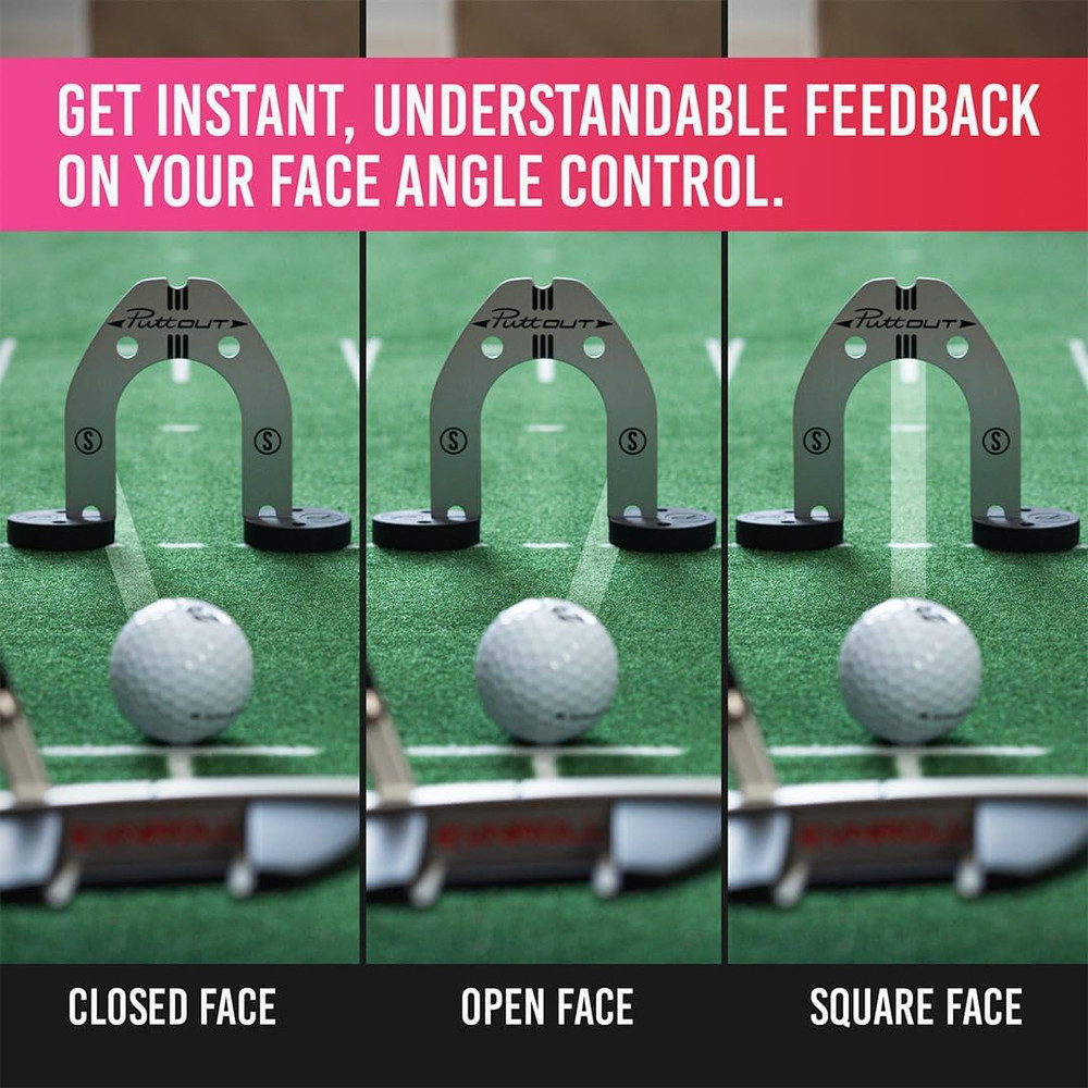 Pro Putting Gates – Golf Training Aid for Face Angle Control with 3 Adjustable G