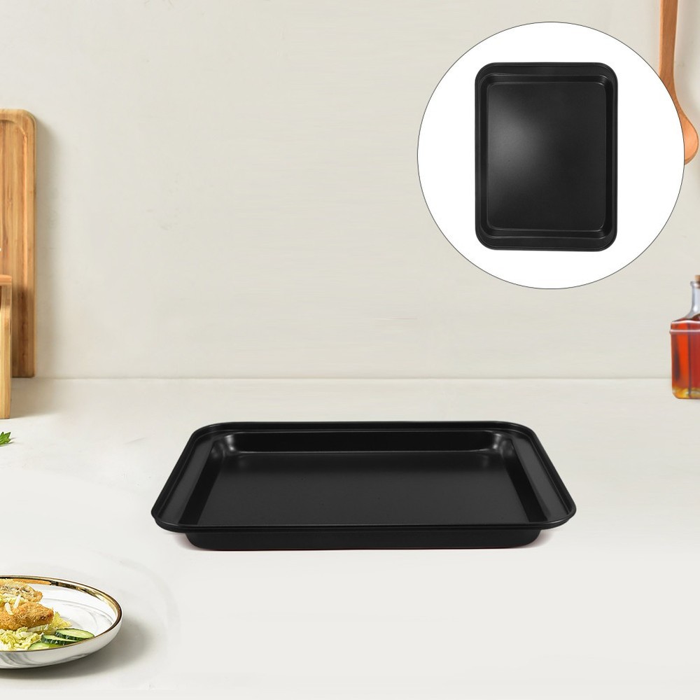 Rectangular Non-stick Baking Pan Rectangle Cookie Sheet Pans Carbon Steel