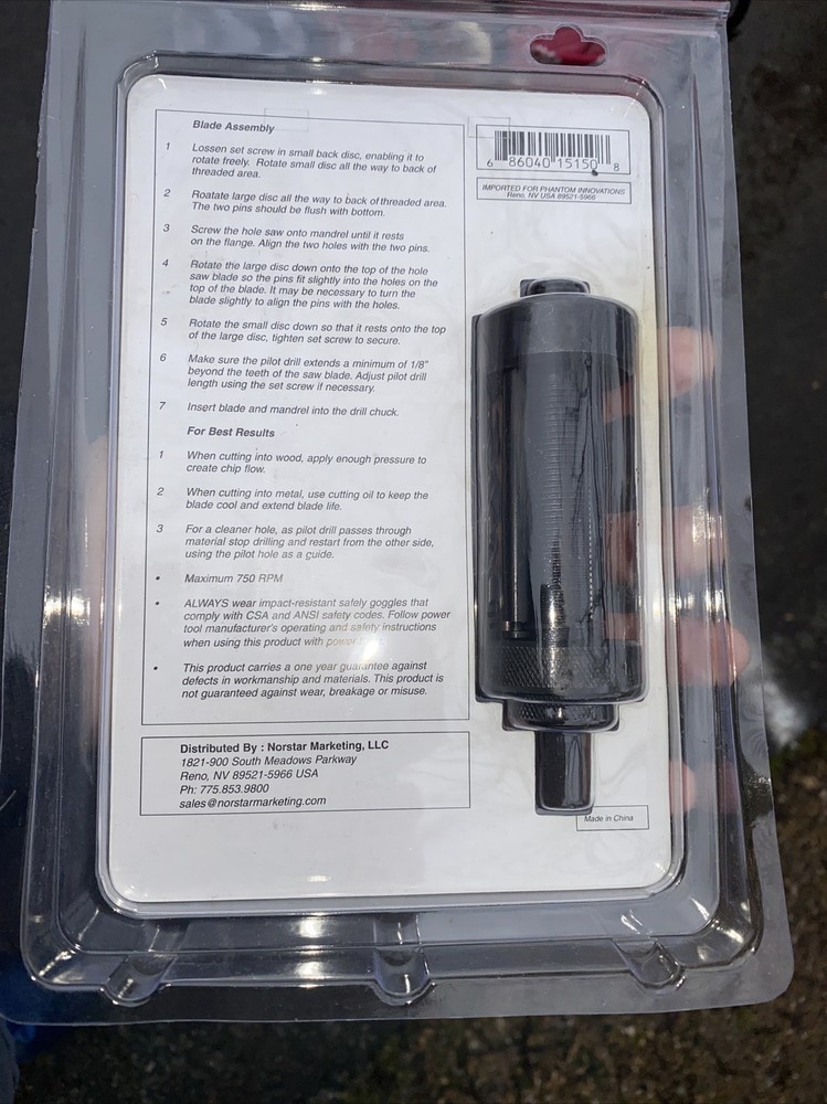 TWISTER EZEOUT PLUG REMOVING ARBOR HOLESAW