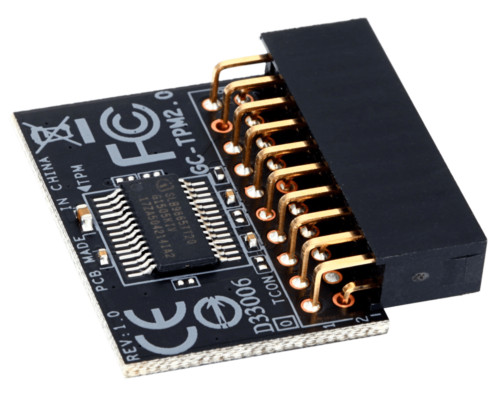 Gigabyte GC-TPM2.0 TPM Module 20 Pin Compute Securely bus header key Trusted-