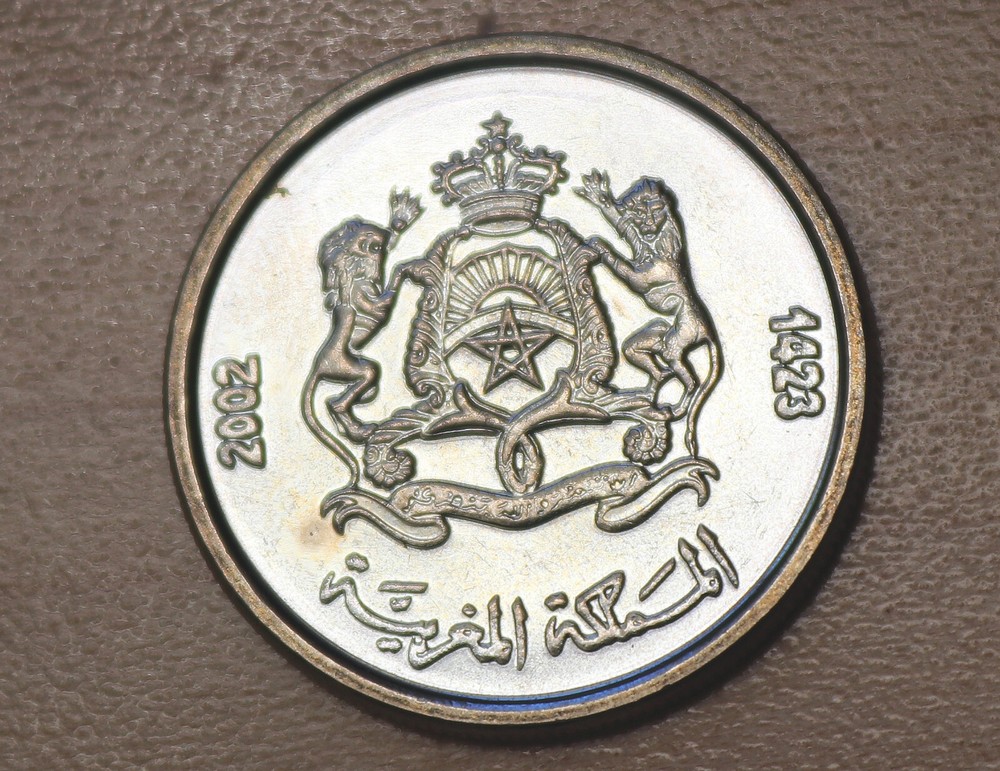 2002 1/2 Dirham Morocco
