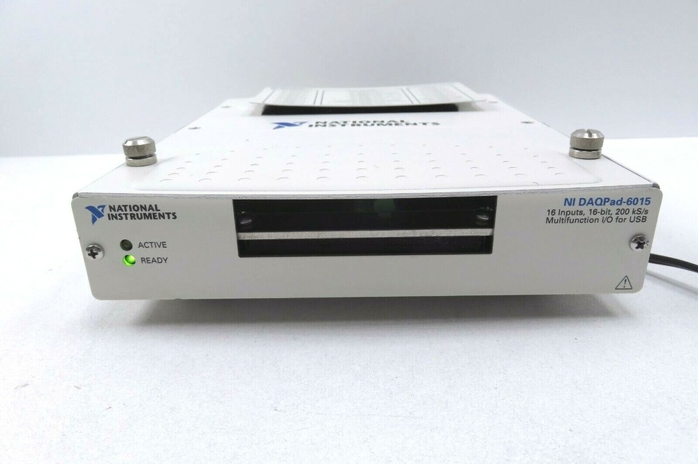 National Instruments NI DAQPad-6015 Multfunction I/O for USB (Power Tested)