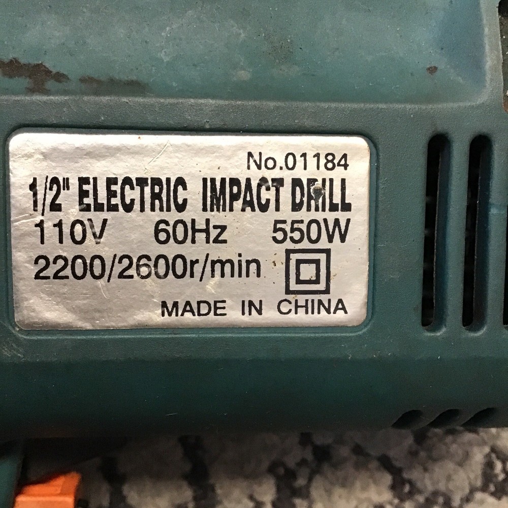 Unbranded Impact Drill 1/2" Tested