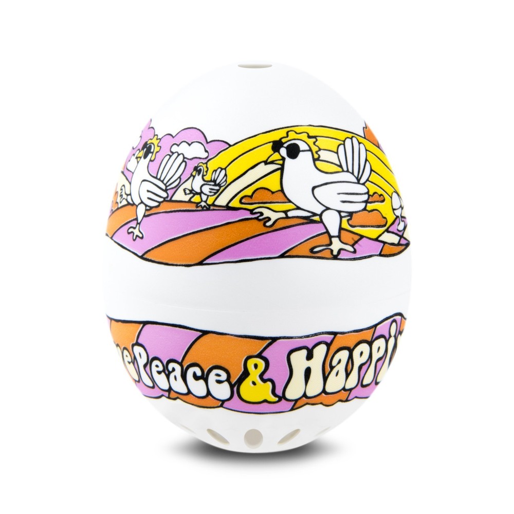 BrainStream BeepEgg Musical / Singing Floating Egg Timer - Hippie