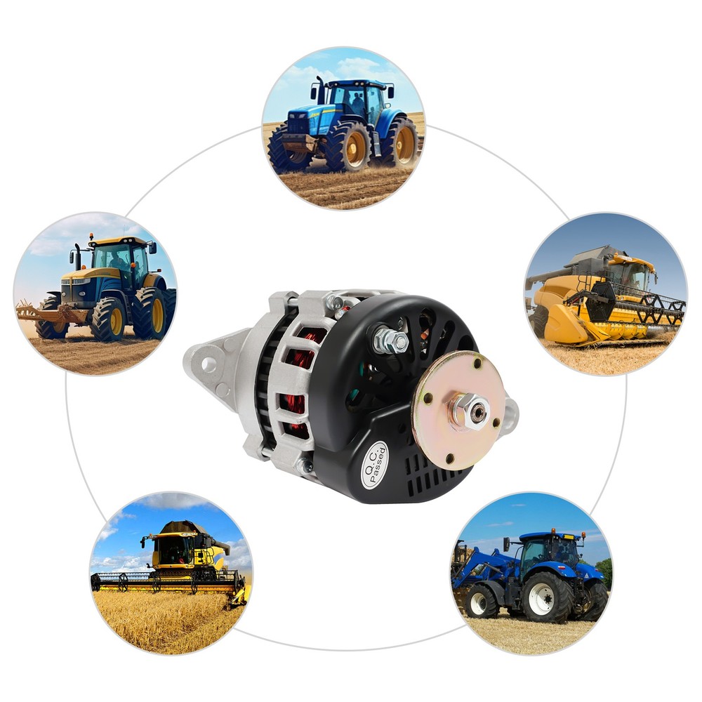 2000W Permanent Magnet Synchronous Generator DC 24V Dual Wheel Generator Copper