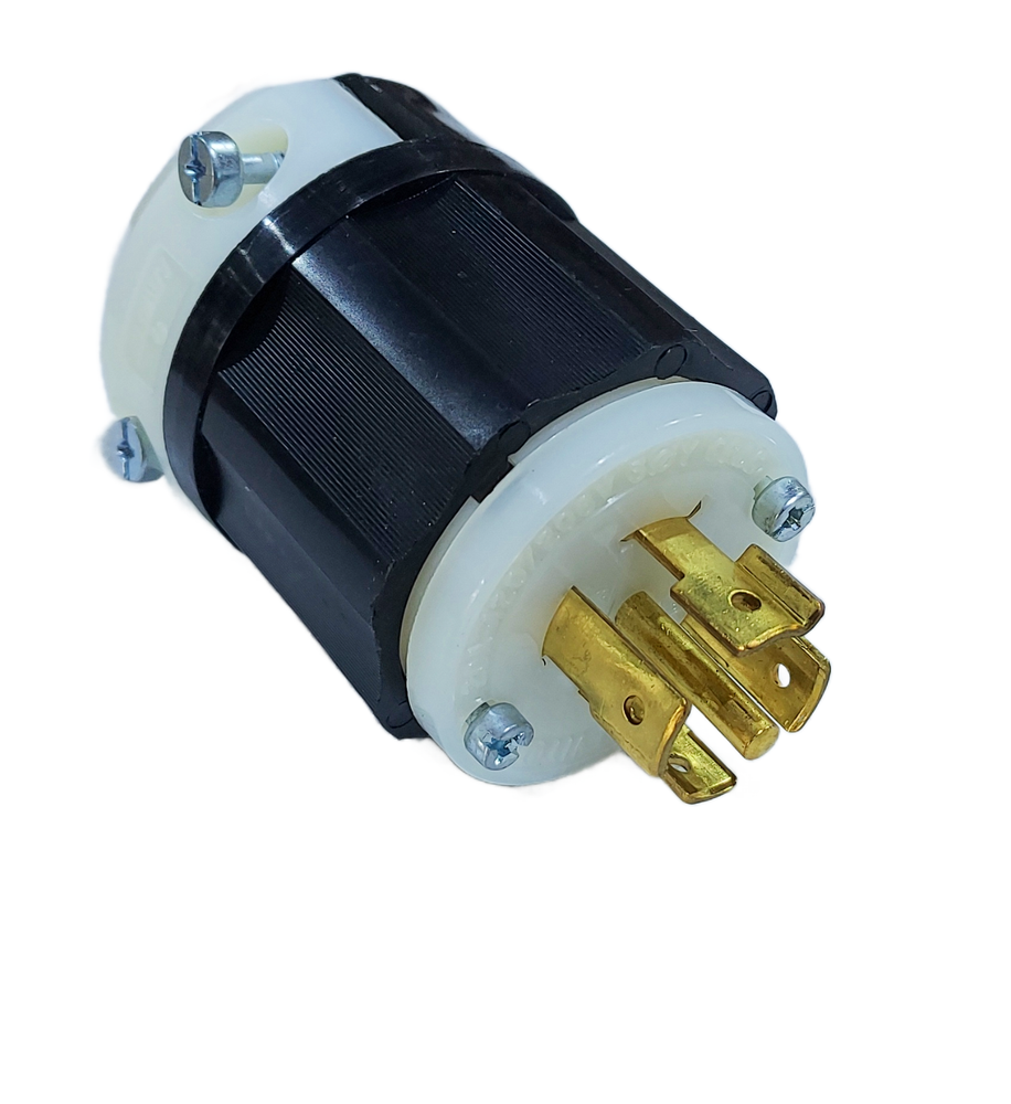 Leviton 2511 20A 4-Pole 5-Wire Grounding Locking Plug