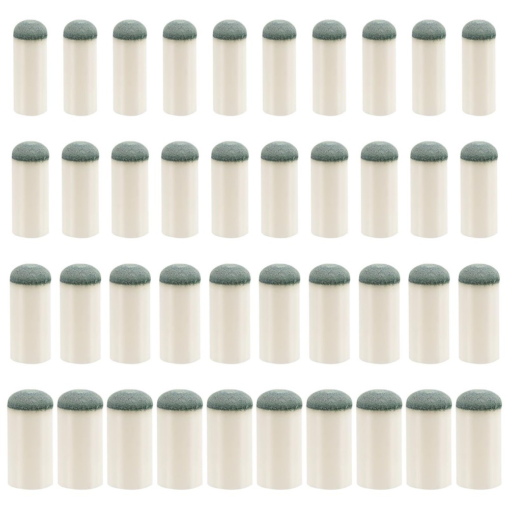 40 Pack Slip On Pool Cue Tips Replacements 4 Sizes Billiard Cue Tips