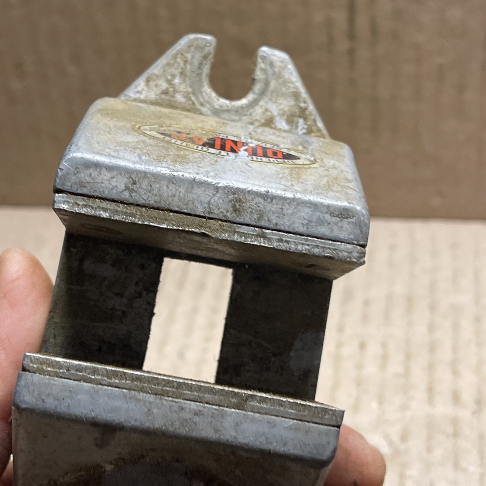 Vintage SEARS DUNLAP 2-3/8" Jaws Length aluminum drill press vise Working Great