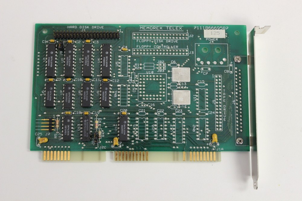 MEMORX TELEX 711186669587 ISA HARD DISK DRIVE CONTROLLER  ADAPTER