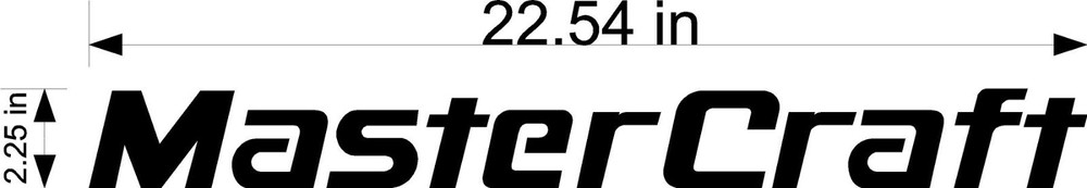 Pair of MasterCraft Trailer Decals Set #1