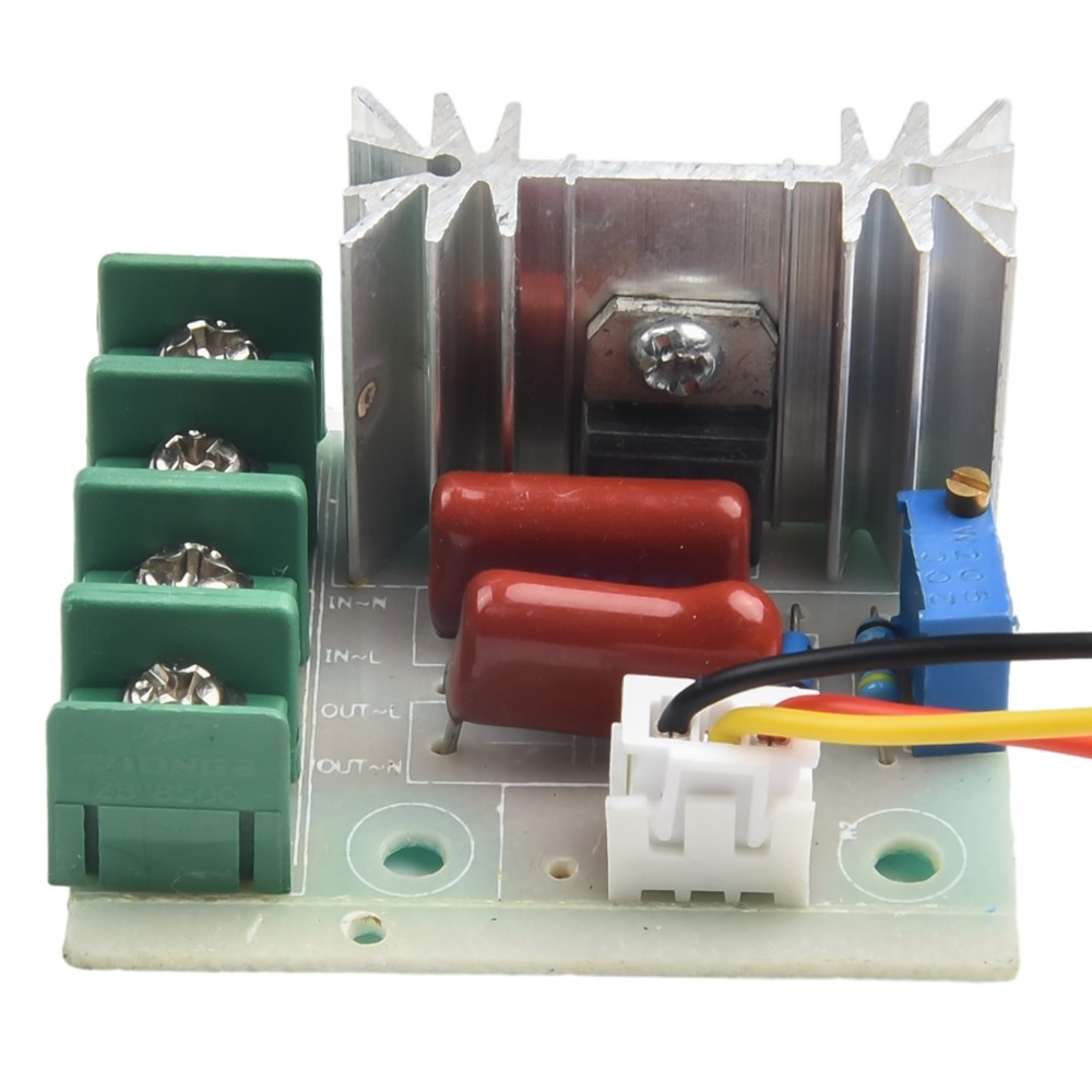 Adjustable 220V 2000W SCR Dimmer for Temperature and Brightness Control