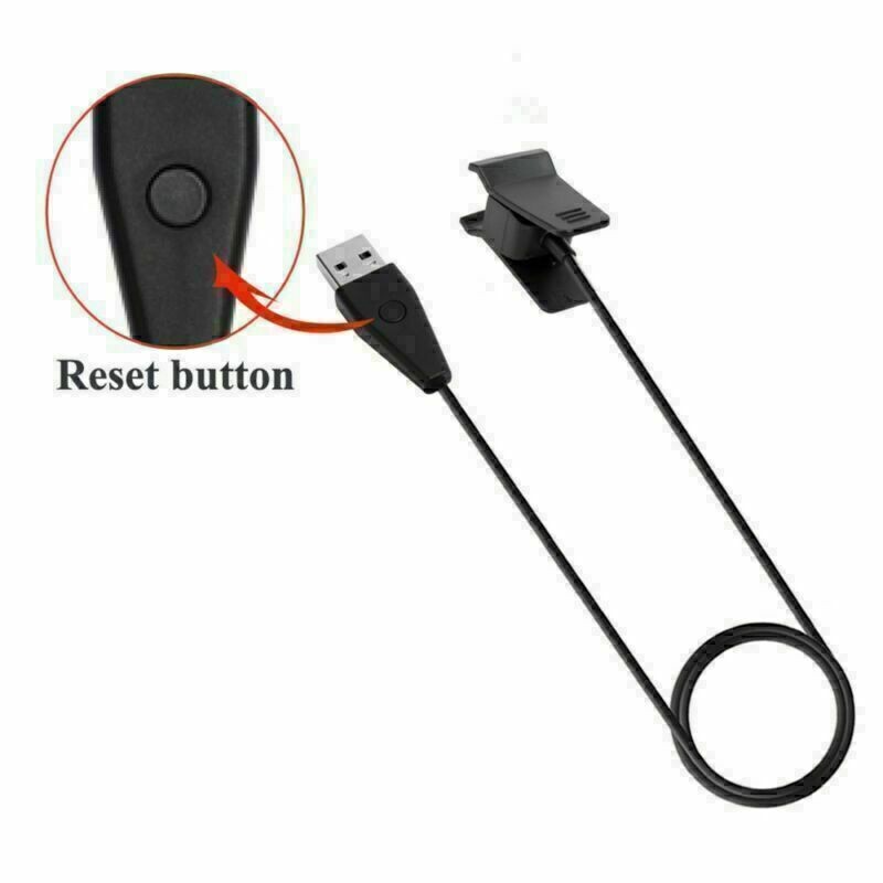 USB Charger Charging Cable+Reset Button Replacement For Fitbit Alta Smart Watch